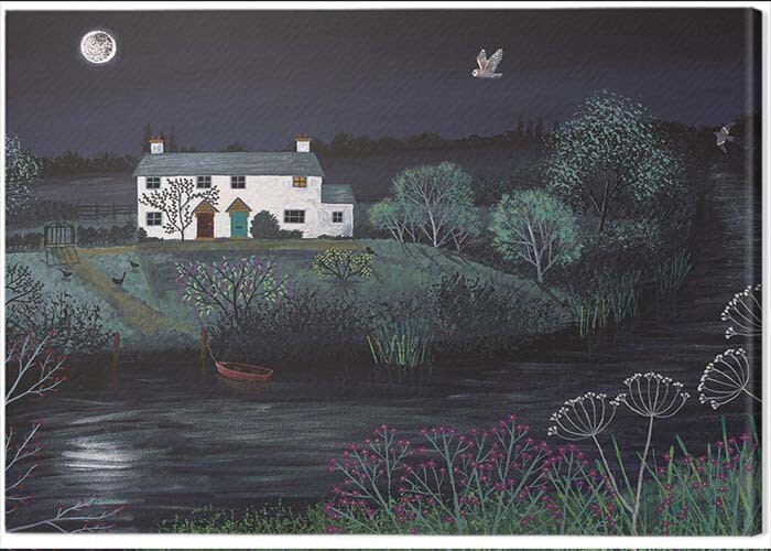 Billede på lærred Jo Grundy - Moon River