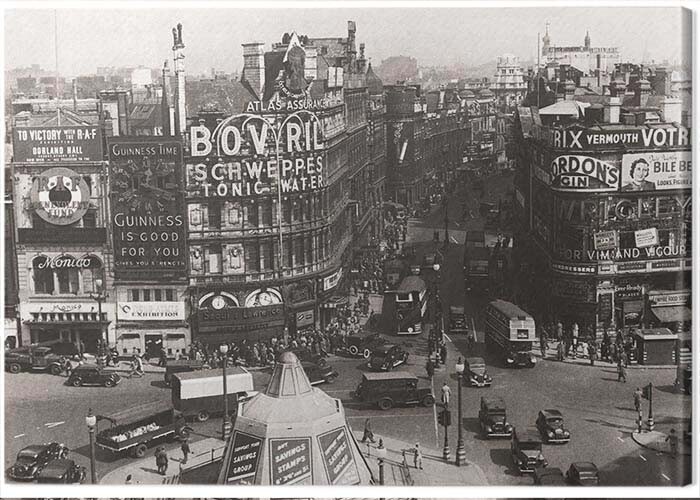 Obraz na płótnie Time Life - Piccadilly Circus, London 1942