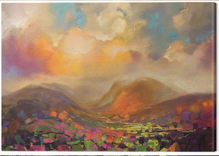 Obraz na plátně Scott Naismith - Nevis Range Colour
