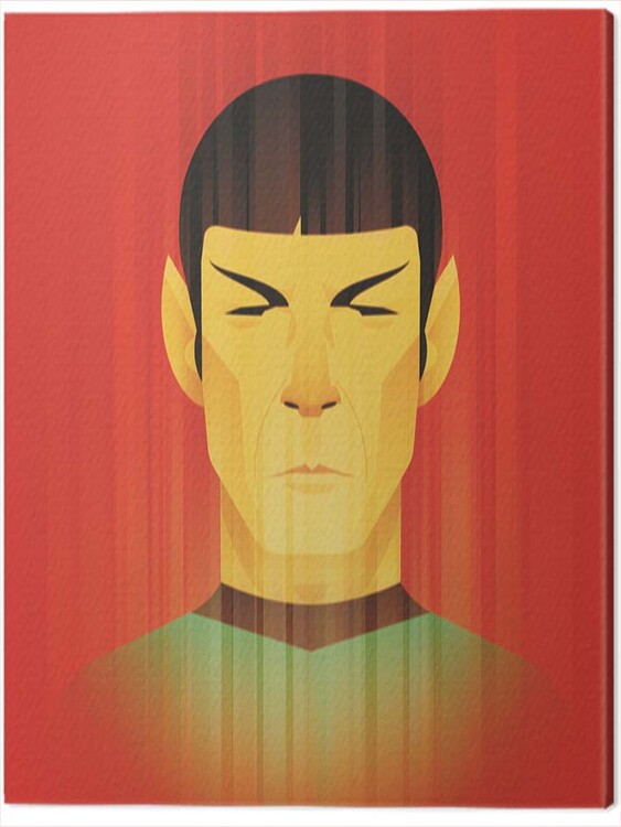 Obraz na płótnie Star Trek - Beaming Spock - 50th Anniversary