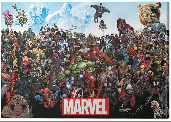Obraz na plátně Marvel - Universe