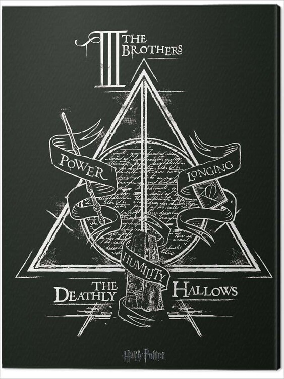 Obraz na płótnie Harry Potter - Deathly Hallows