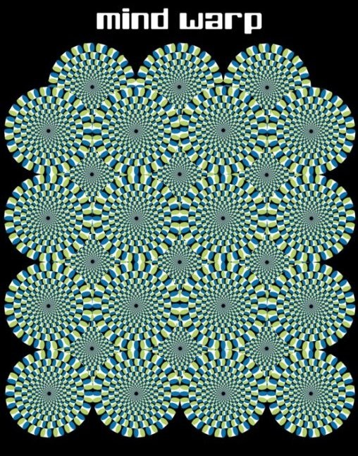 Poster Mind warp – circles