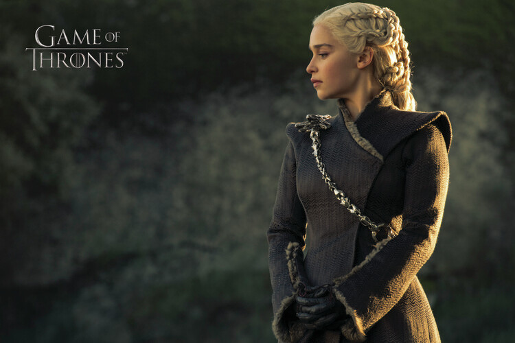 Umělecký tisk Hra o Trůny - Daenerys Targaryen, 40x26.7 cm