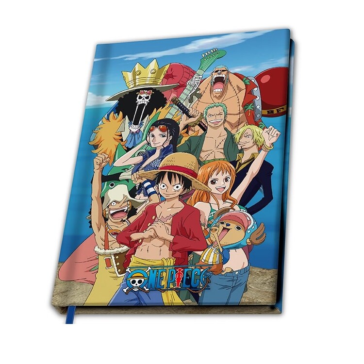 Zápisník One Piece - Straw hat Crew