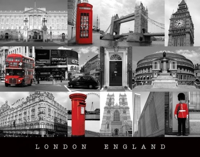 Plakát Londýn - england