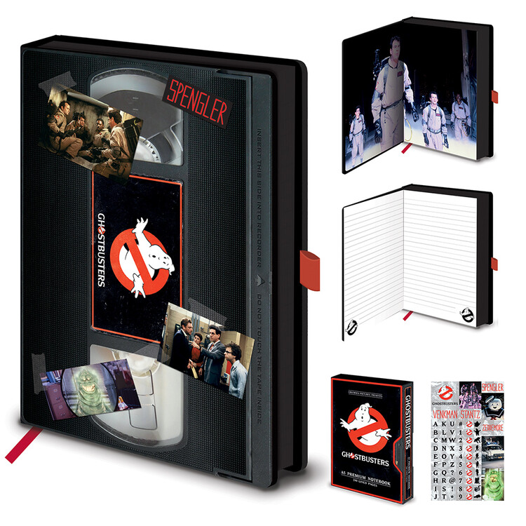 Notesbog Ghostbusters (VHS)