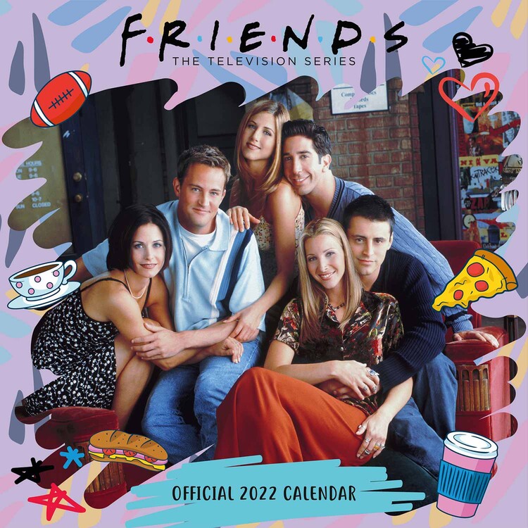 Naptár 2027 Friends