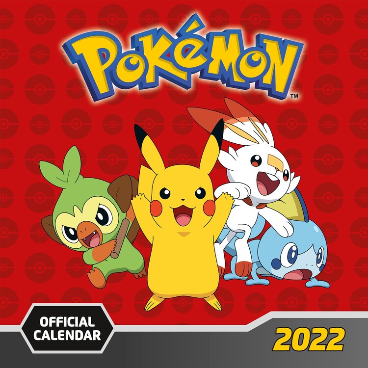 Naptár 2027 Pokemon