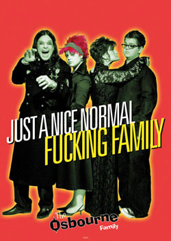 Plakát the Osbournes - normal family