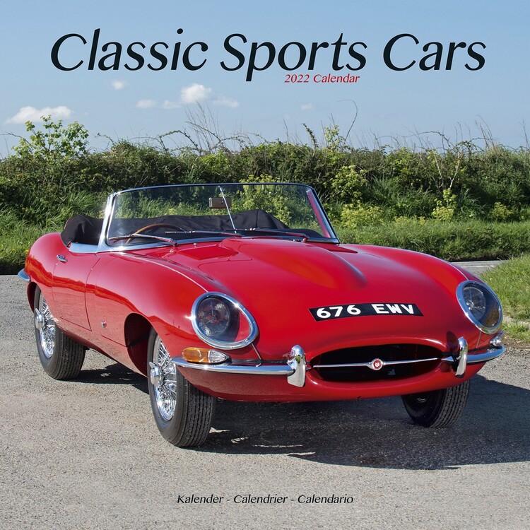 Calendario 2027 Classic Sports Cars