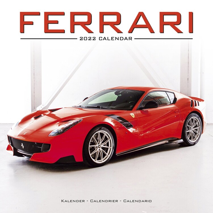 Kalendář 2027 Ferrari