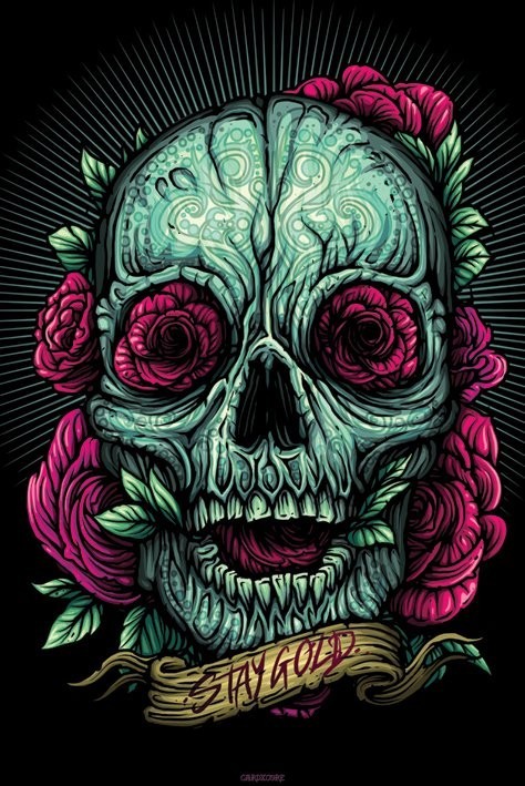 Poster Cardxcore - stay gold/dan mumford