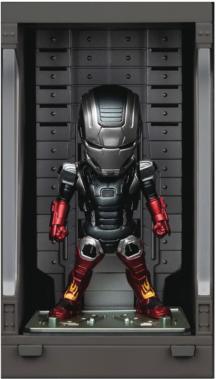 Statuetta Iron Man 3 - Iron Mark XXII with Hall of Armor