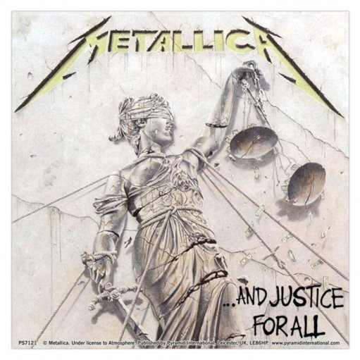 Samolepky METALLICA - justice for all