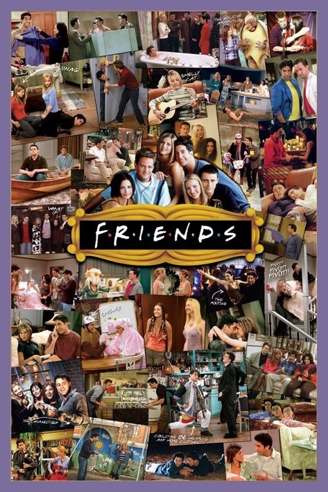 Poster FRIENDS - montage