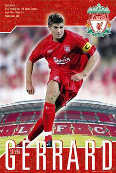 Plakát Liverpool - Gerrard 05/06