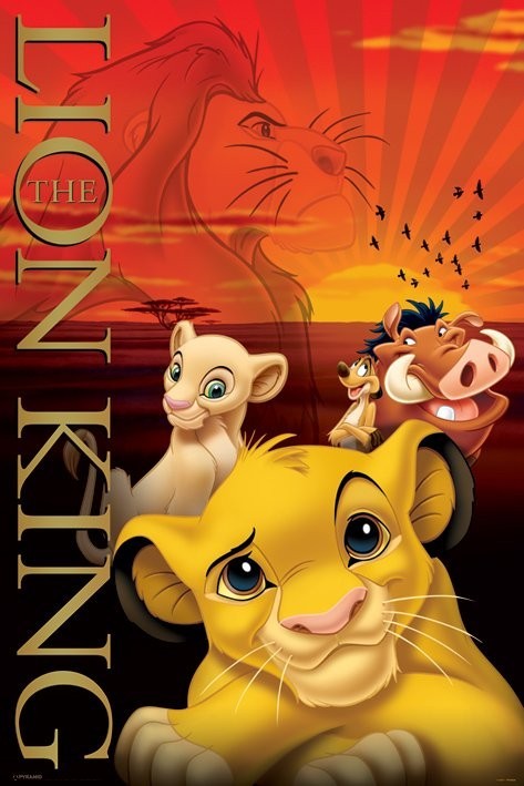 Plakat THE LION KING
