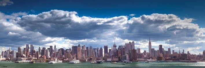 Poster New York - Manhattan skyline