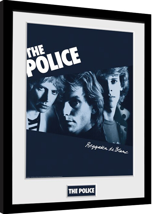 Oprawiony plakat The Police - Regatta