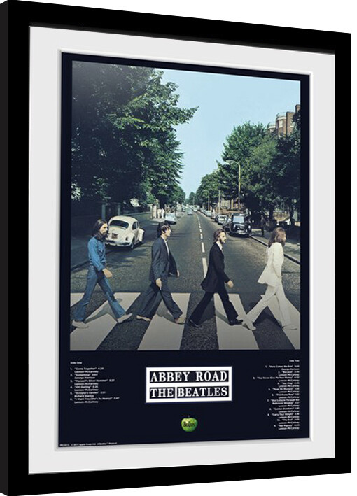 Gerahmte Poster The Beatles - Abbey Road Tracks