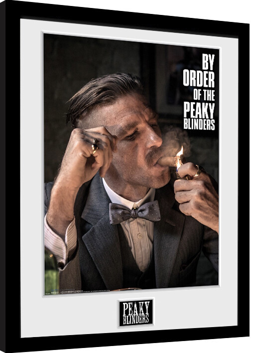 Oprawiony plakat Peaky Blinders - Arthur Cigar