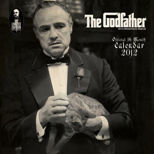 Kalendář 2027 Kalendář 2012 - THE GODFATHER