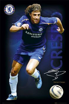 Poster Chelsea - Crespo 05/06