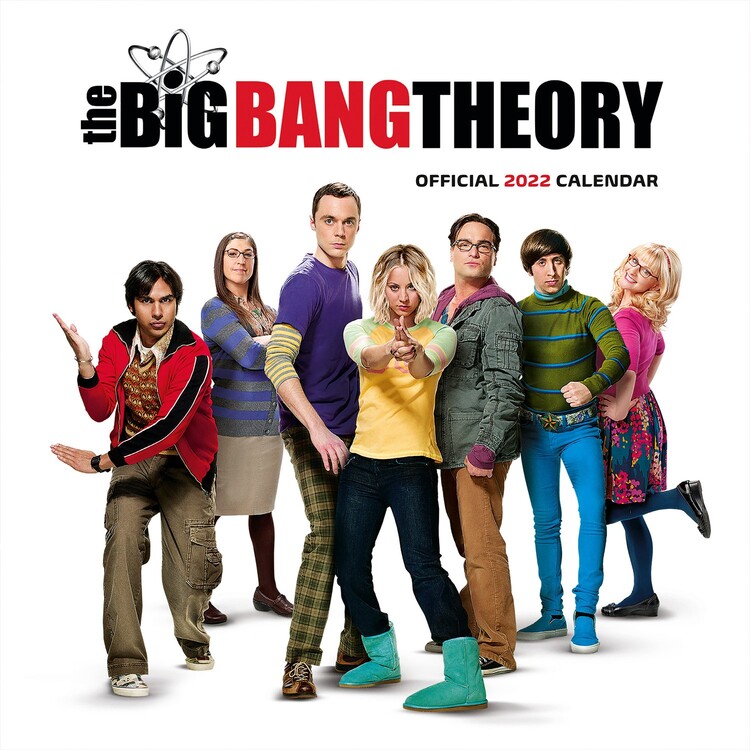 Kalendár 2027 Big Bang Theory