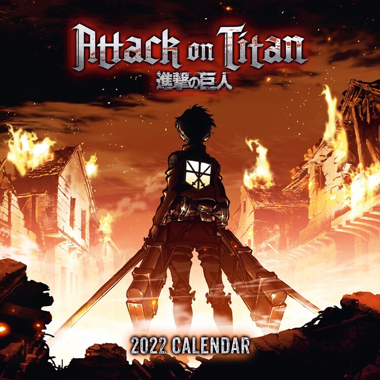 Calendrier 2027 Attack on Titan