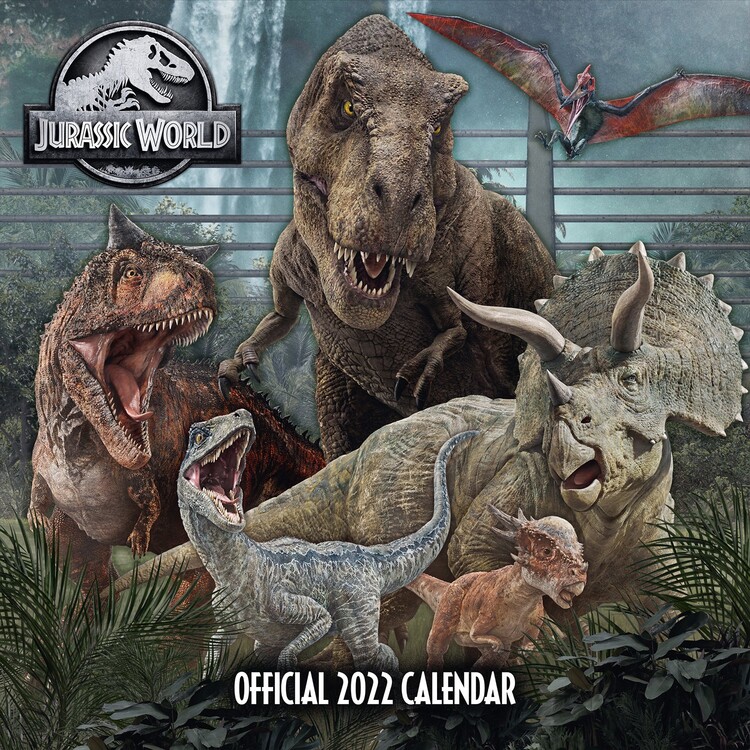 Kalendár 2027 Jurassic World
