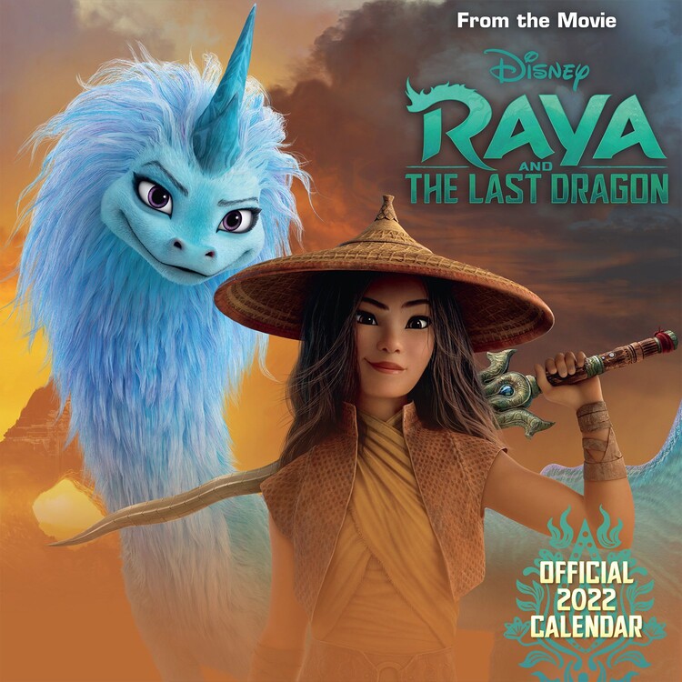 Kalender 2027 Disney Raya & the Last Dragon