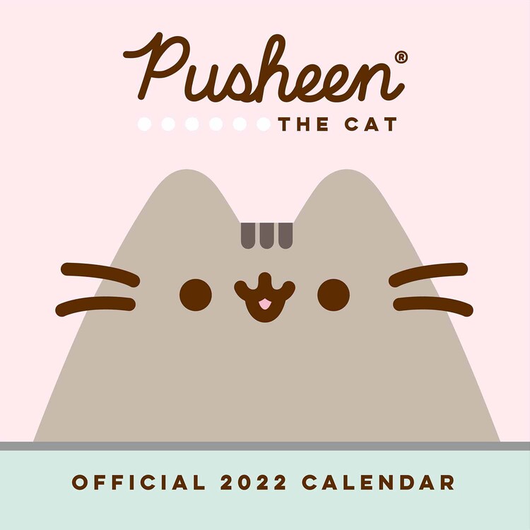 Naptár 2027 Pusheen