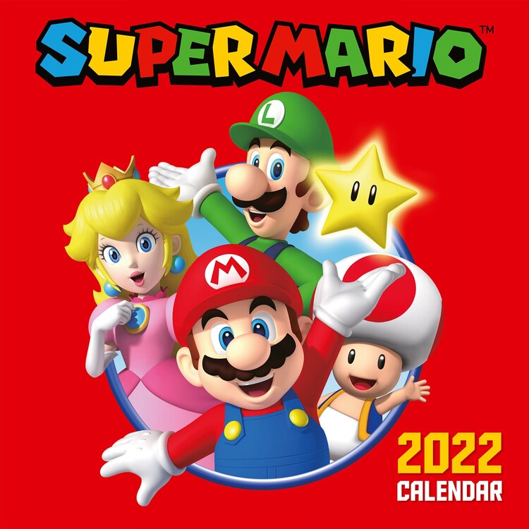 Naptár 2027 Super Mario