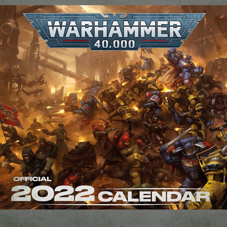 Naptár 2027 Warhammer