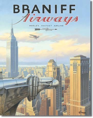 Plechová cedule ERICKSON - ny braniff