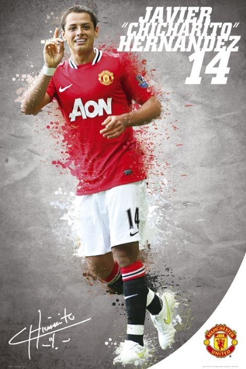 Plakát Manchester United - hernandez