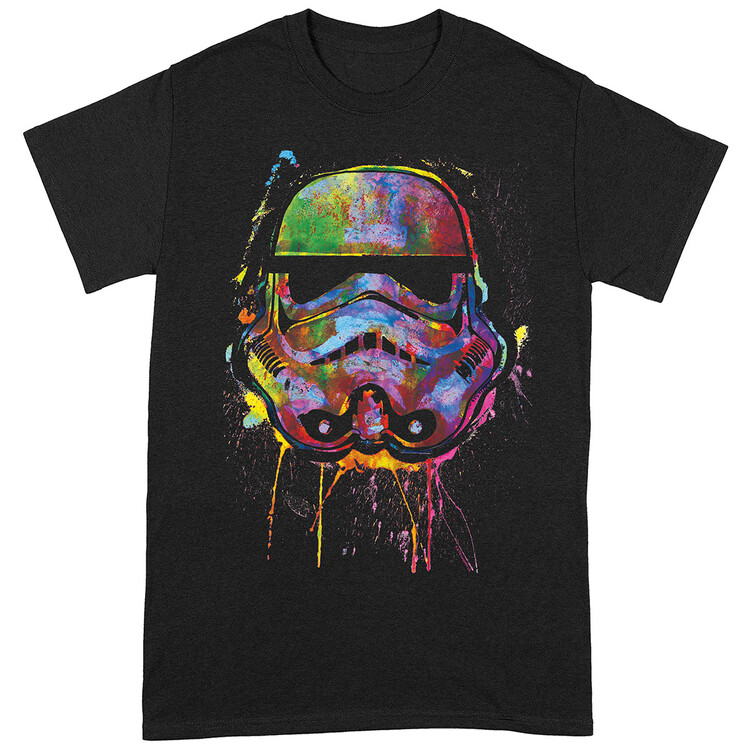 T-Shirt Star Wars - Paint Splats Helmet