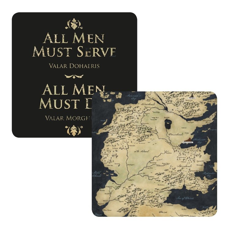 Sottobicchiere Game of Thrones - All Men Must Serve