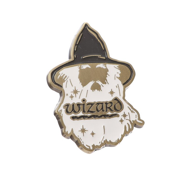 Button Pin Badge Enamel - The Hobbit - Wizard