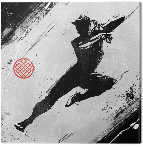 Levně Obraz na plátně Shang Chi and the Legend of the Ten Rings, 2 - 40×40 cm