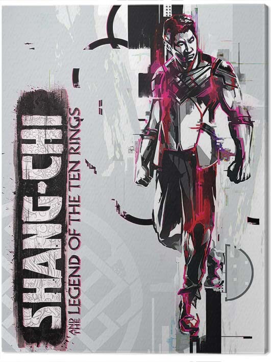 Obraz na plátně Shang-Chi, 2 - 30×40 cm