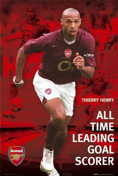 Poster Arsenal - Henry Thierry