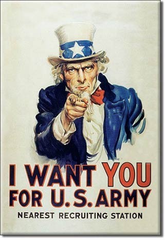Magnet UNCEL SAM - I want you