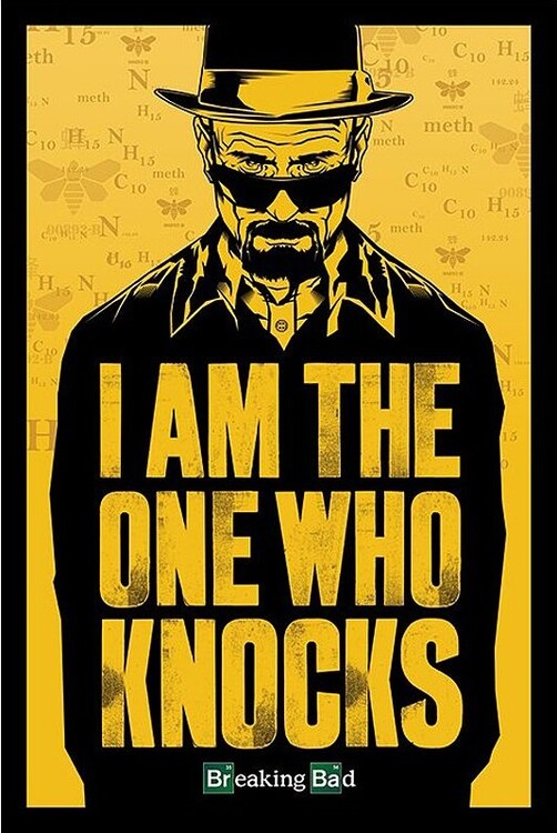 Plakát, Obraz - Breaking Bad - I am the one who knocks, 61x91.5 cm