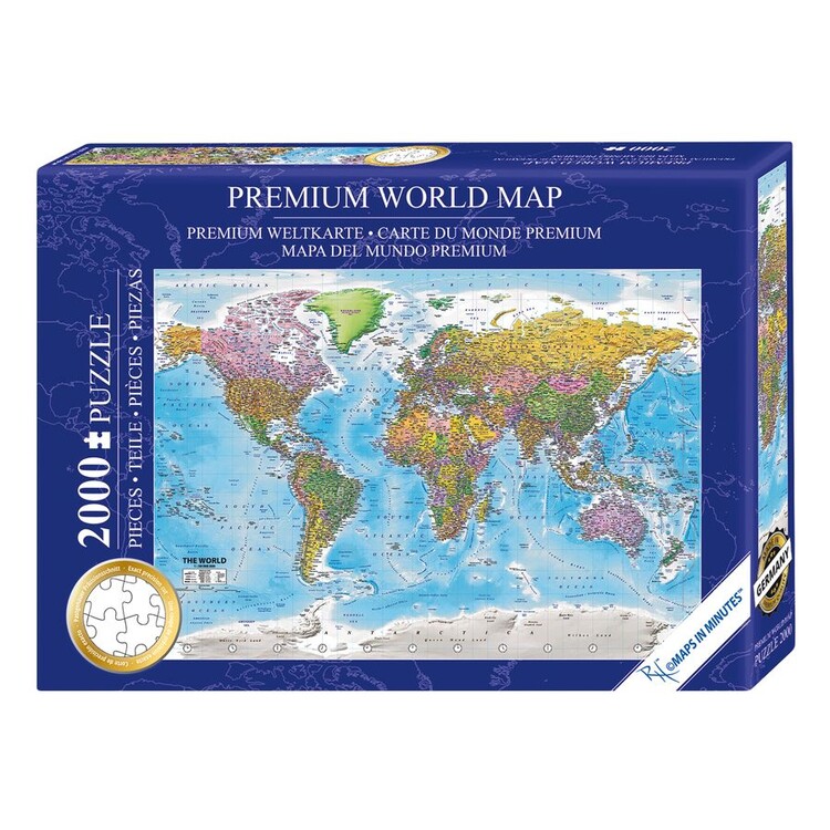 Puzzle World Map
