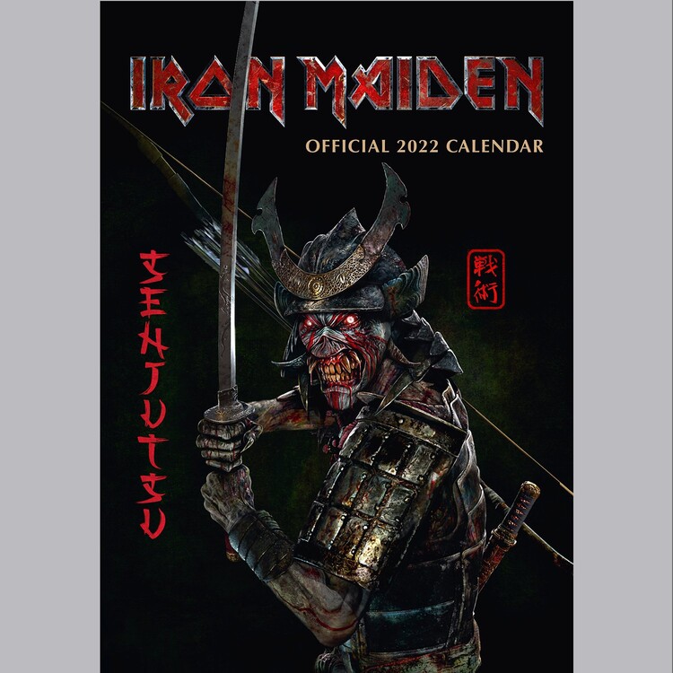 Kalendarz 2027 Iron Maiden