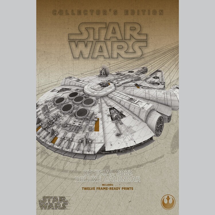 Kalender 2027 Star Wars - Classic Deluxe