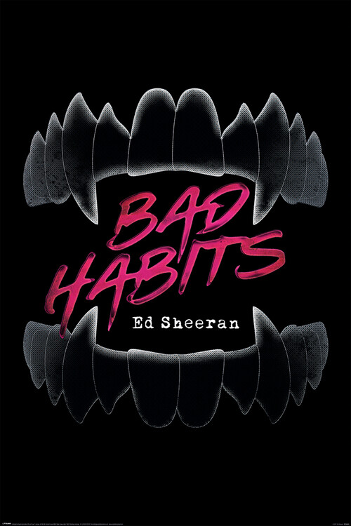 Plakát, Obraz - Ed Sheeran - Bad Habits, (61 x 91.5 cm)