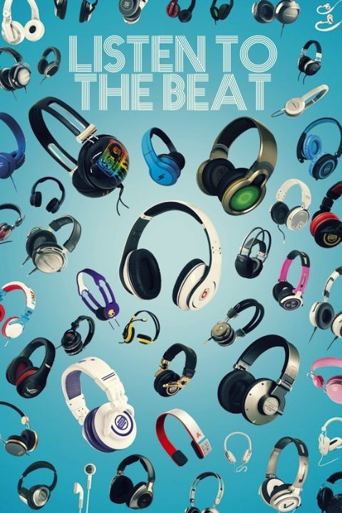 Poster Listen to the beat